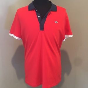 Size 7 (Large) Lacoste polo shirt